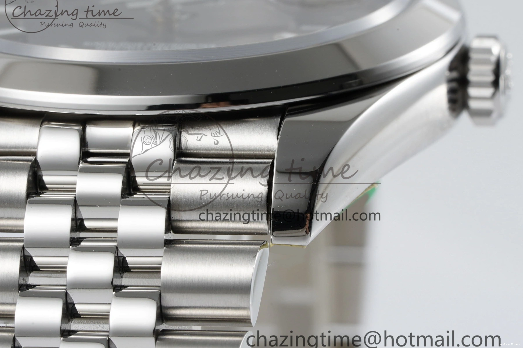 0419 OdorResistant DateJust 41 SS Polished Bezel KING 1:1 Best Edition 904L Steel Gray Stick Dial on Jubilee Bracelet VR 2207